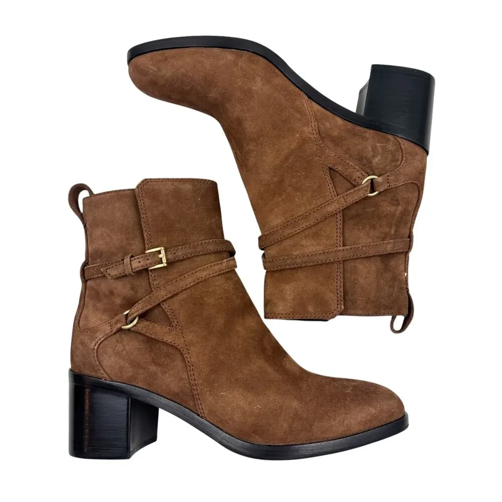 rag & bone brown suede